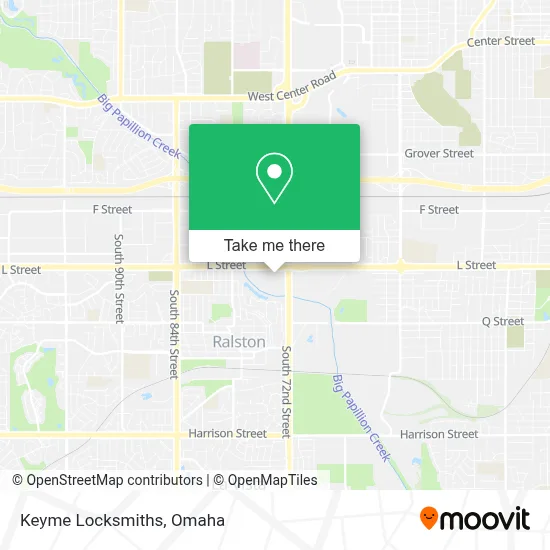 Keyme Locksmiths map