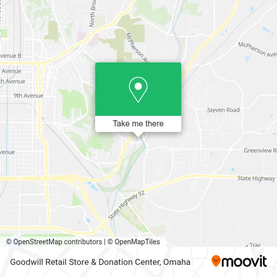 Goodwill Retail Store & Donation Center map