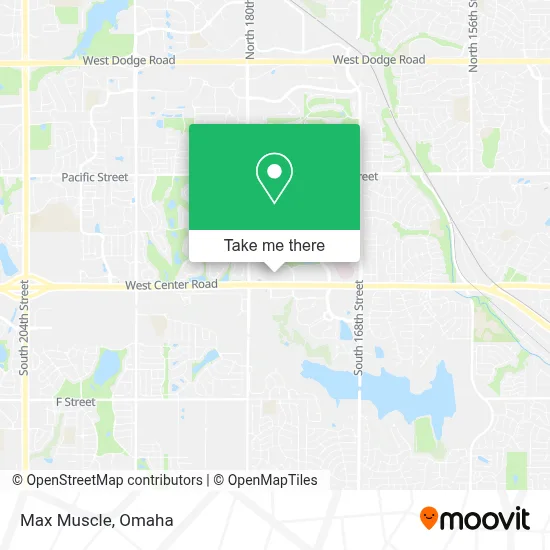 Max Muscle map