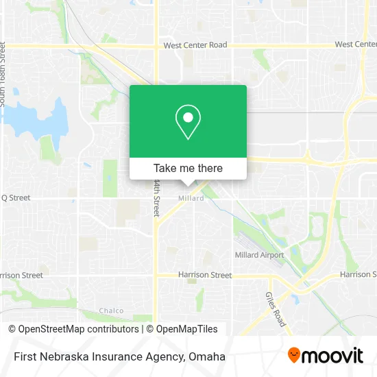 First Nebraska Insurance Agency map