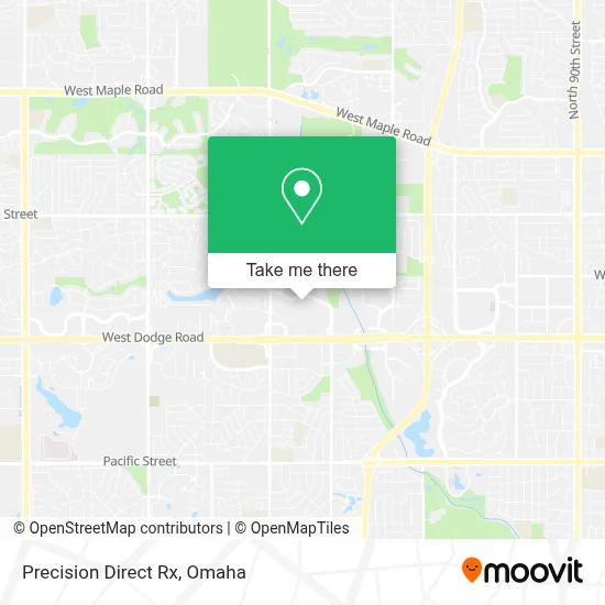 Precision Direct Rx map