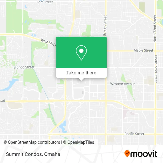 Summit Condos map