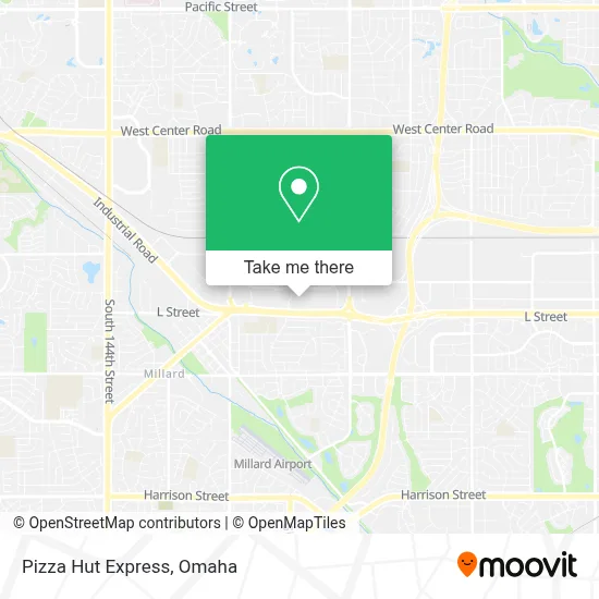 Pizza Hut Express map