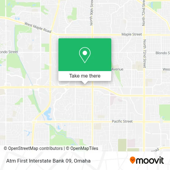 Atm First Interstate Bank 09 map