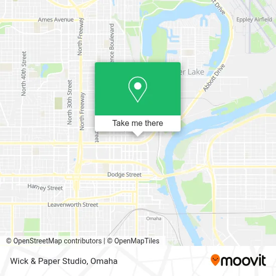 Wick & Paper Studio map