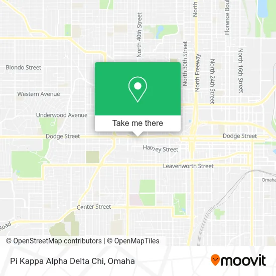 Pi Kappa Alpha Delta Chi map