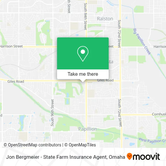 Jon Bergmeier - State Farm Insurance Agent map