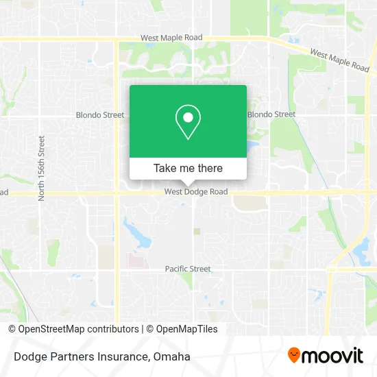Dodge Partners Insurance map