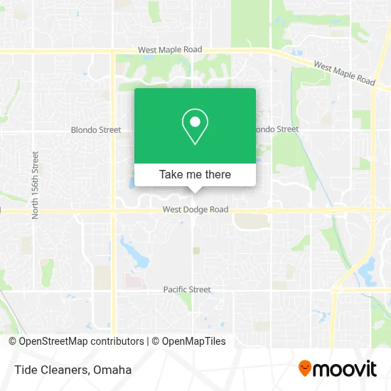 Tide Cleaners map