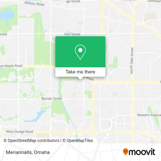 Meriannails map