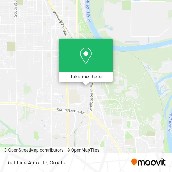 Red Line Auto Llc map