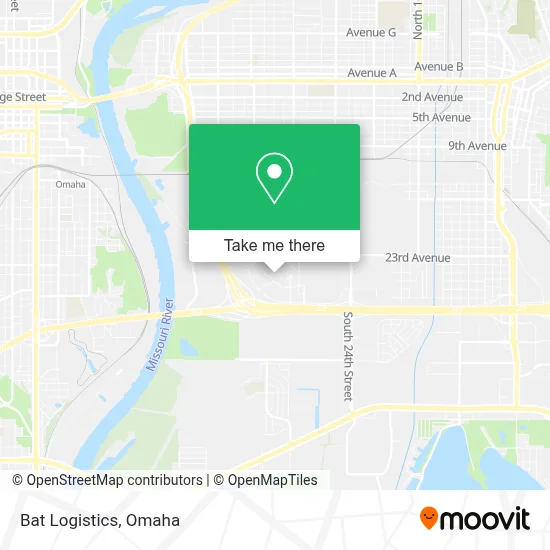 Bat Logistics map
