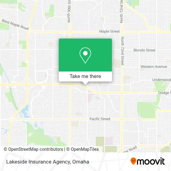 Lakeside Insurance Agency map
