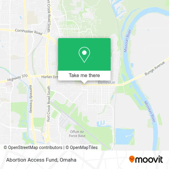 Abortion Access Fund map