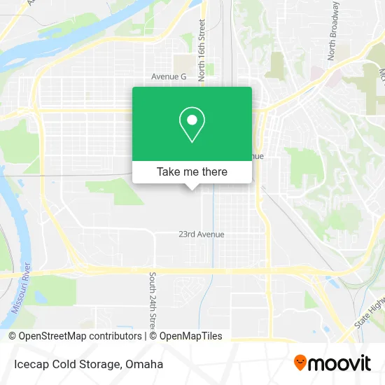 Icecap Cold Storage map