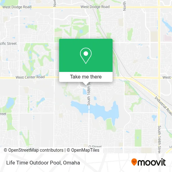 Life Time Outdoor Pool map