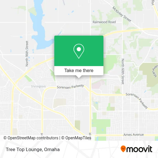 Tree Top Lounge map