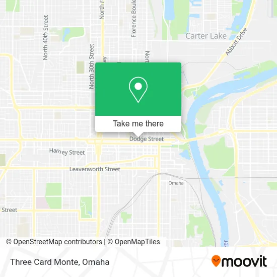 Three Card Monte map