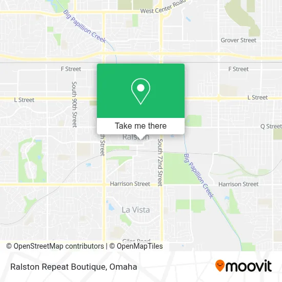 Ralston Repeat Boutique map