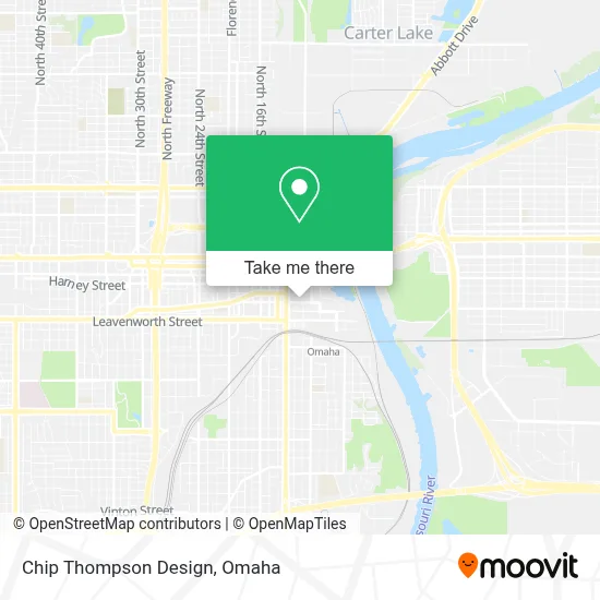 Chip Thompson Design map