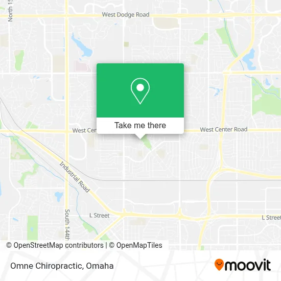 Omne Chiropractic map