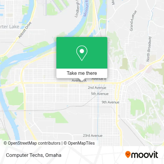 Computer Techs map