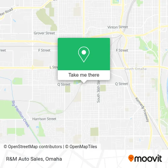 R&M Auto Sales map