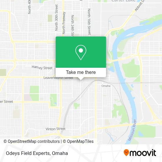 Odeys Field Experts map