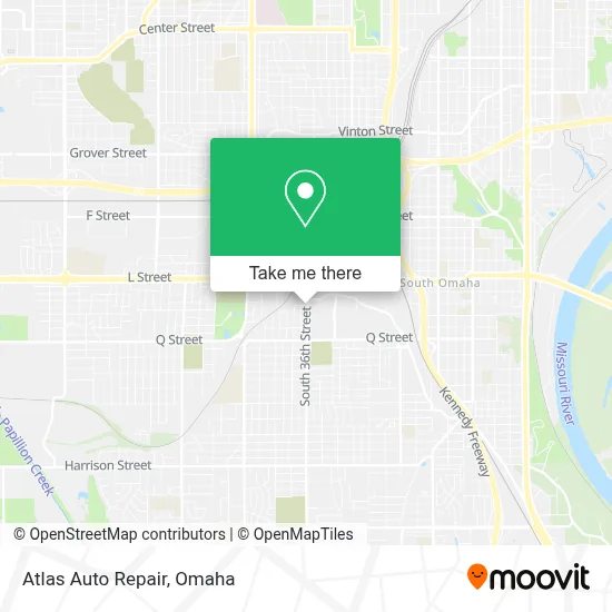 Atlas Auto Repair map