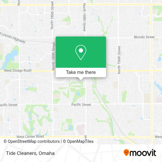Tide Cleaners map