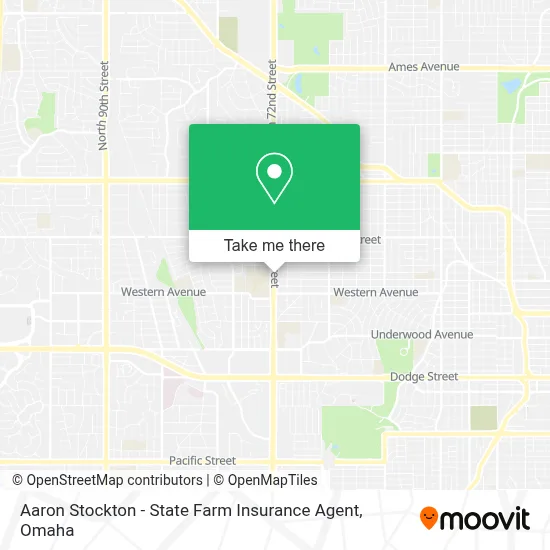 Aaron Stockton - State Farm Insurance Agent map