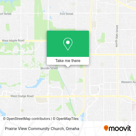 Prairie View Community Church map