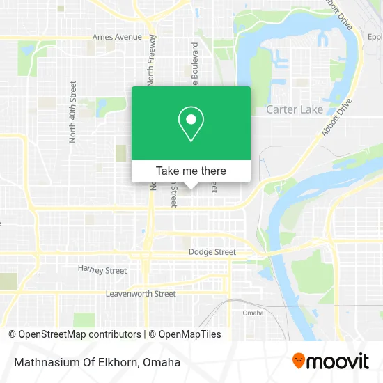 Mathnasium Of Elkhorn map