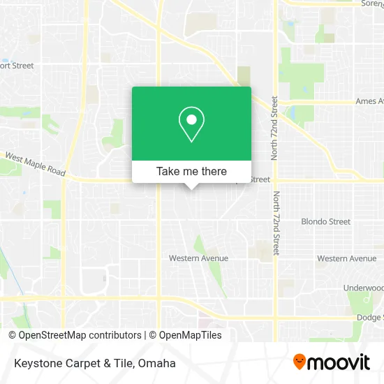 Keystone Carpet & Tile map