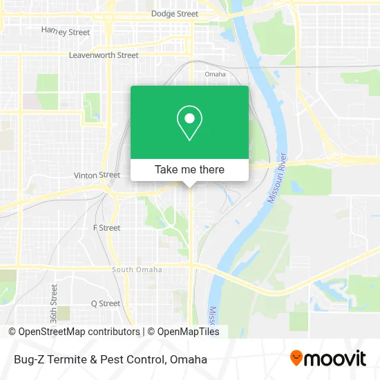 Bug-Z Termite & Pest Control map