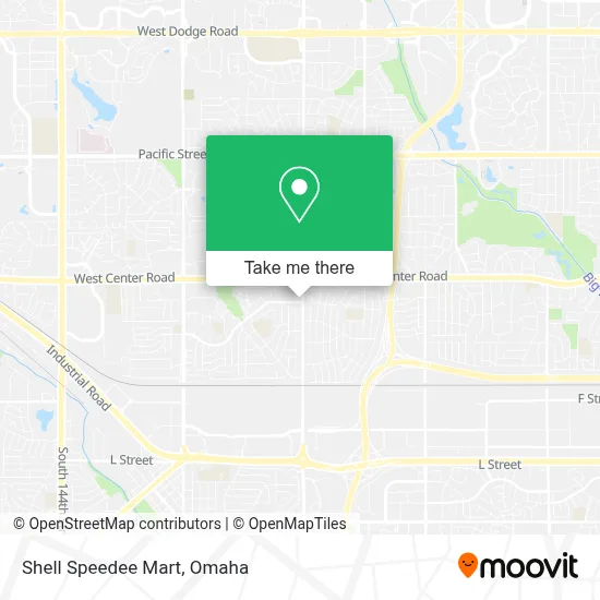 Shell Speedee Mart map
