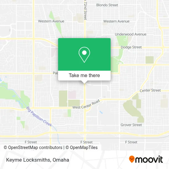 Keyme Locksmiths map