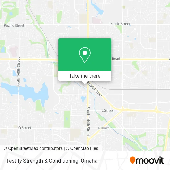 Testify Strength & Conditioning map