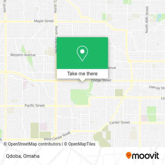 Qdoba map