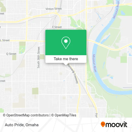Auto Pride map