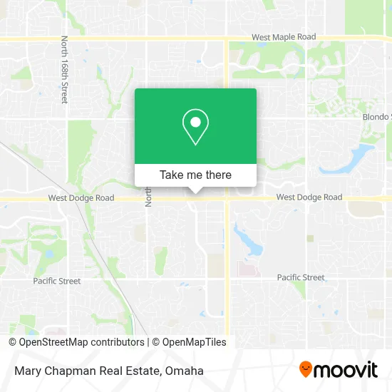Mary Chapman Real Estate map