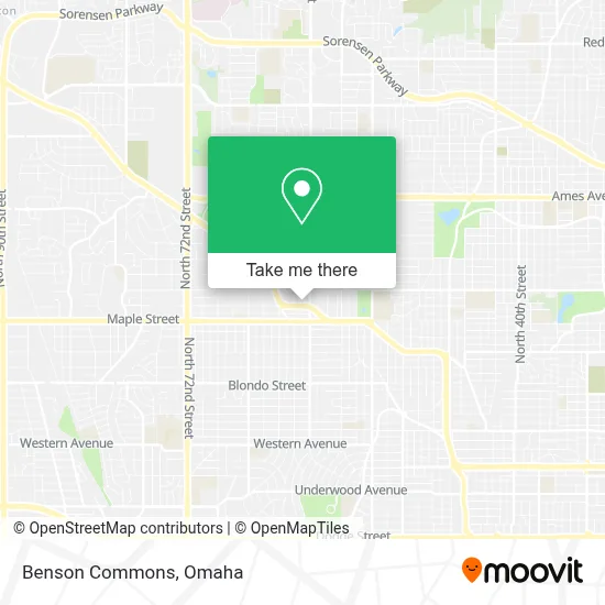 Benson Commons map