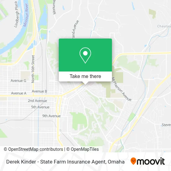 Derek Kinder - State Farm Insurance Agent map