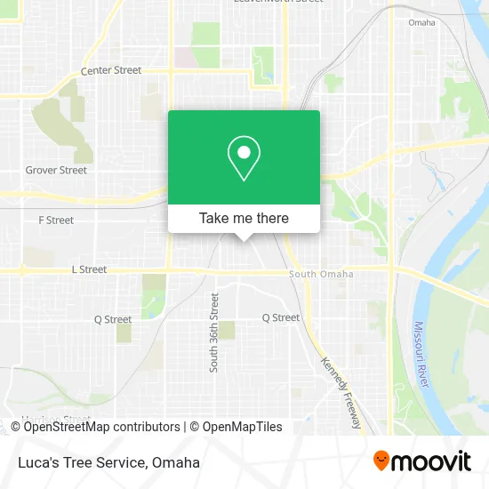 Luca's Tree Service map