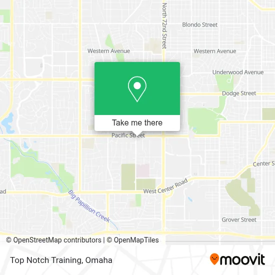 Top Notch Training map