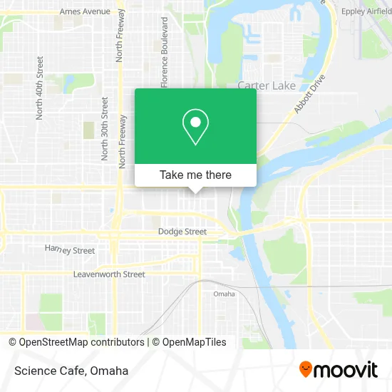 Science Cafe map
