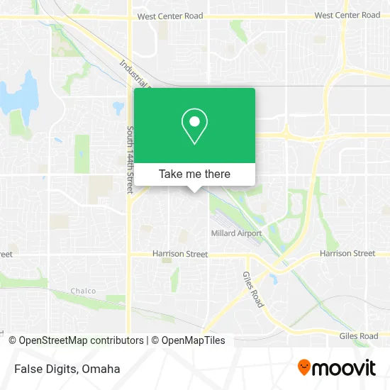 False Digits map