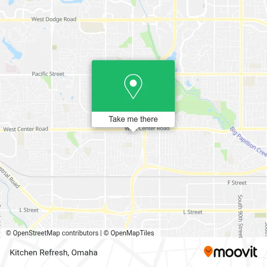 Kitchen Refresh map