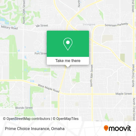 Prime Choice Insurance map