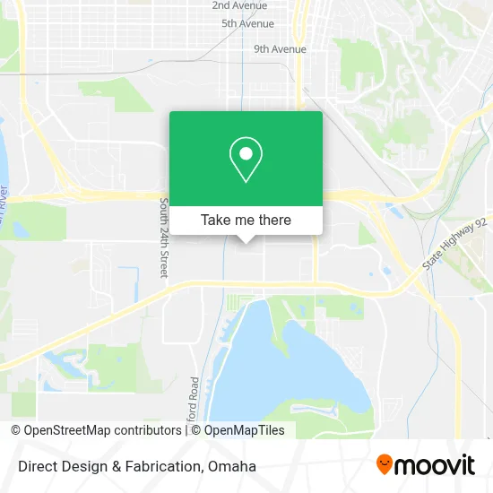 Direct Design & Fabrication map